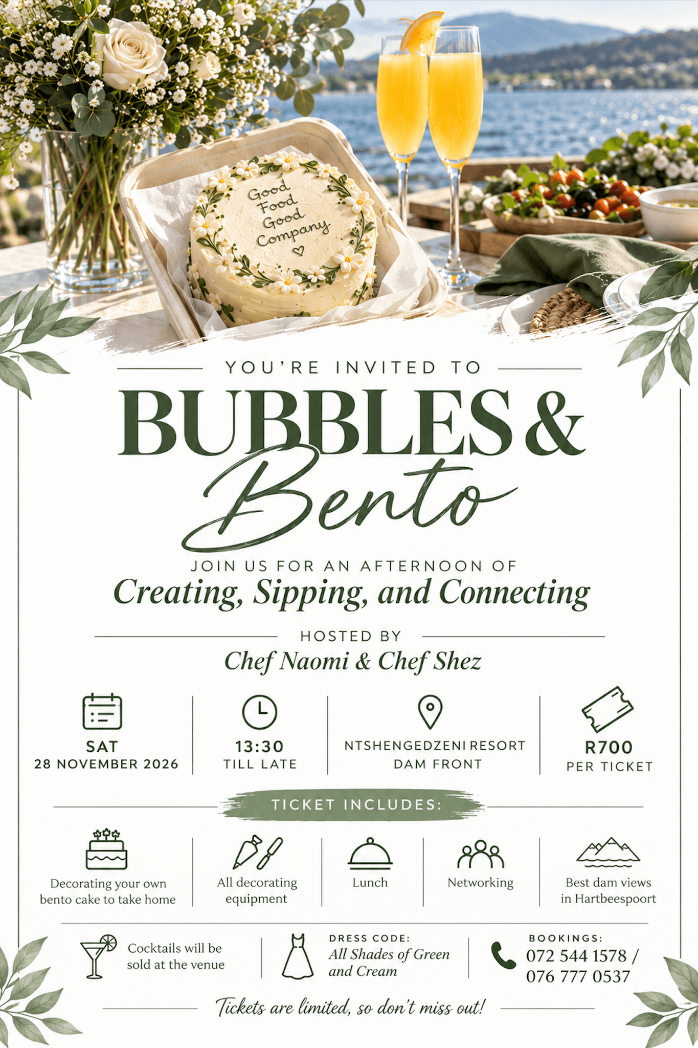 Bubbles and Bento — Early Bird